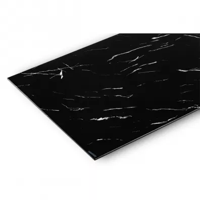 HowHomely Konsola Amagat Silver Black 120 cm