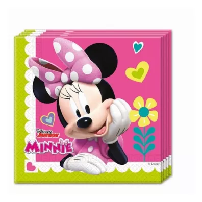Godan Serwetka papierowa dwuwarstwowa Happy Minnie 87864 33 x 33 cm