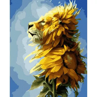 Twoje Hobby Malowanie po numerach - Lew 40x50cm