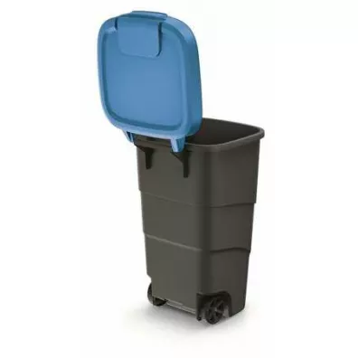 Prosperplast Keden kosz na mieci wheeler - niebieski 95 l