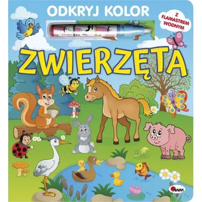 Zwierz�ta. Odkryj kolor - Miros�awa Kwieci�ska