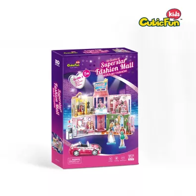 Puzzle 3D 157 el. Superstar Fashion Mall Cubic Fun