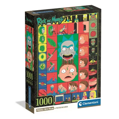 Puzzle 1000 Rick and Morty Clementoni
