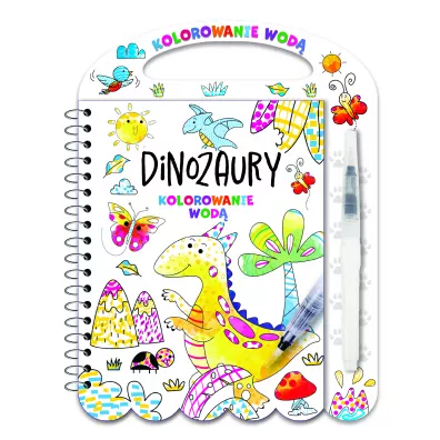 Kolorowanie wod�. Dinozaury