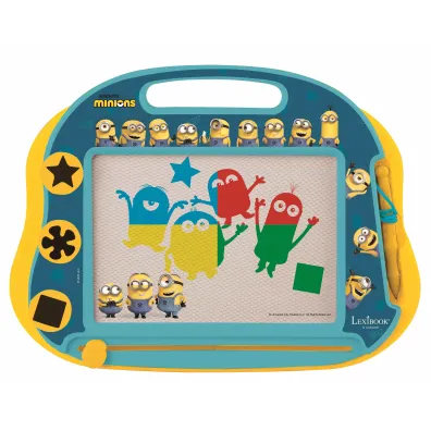 Wielokolorowa tablica magnetyczna Minionki z akcesoriami A5 CRDES550