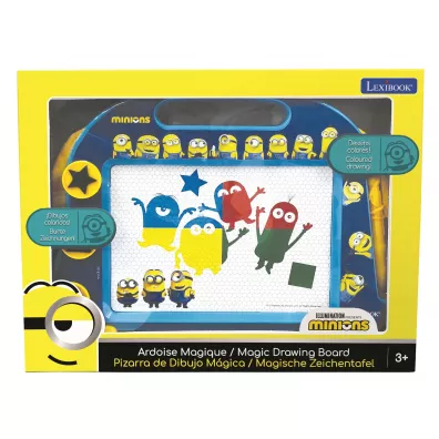 Wielokolorowa tablica magnetyczna Minionki z akcesoriami A5 CRDES550