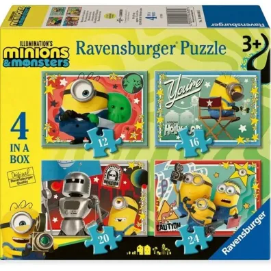 Puzzle 4w1 Minions Ravensburger