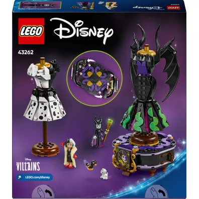 LEGO Disney Classic Suknie Diaboliny i Cruelli De Mon 43262