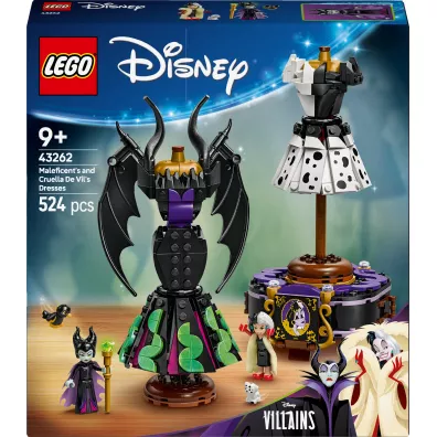 LEGO Disney Classic Suknie Diaboliny i Cruelli De Mon 43262