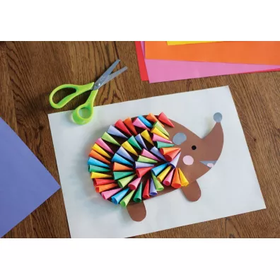 Happy Color Blok techniczny, kolorowy, A4, 170g, 10 arkuszy 10 kartek