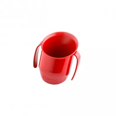 Doidy Cup Niezwyky kubeczek od 3 mc - czerwie straacka 200 ml