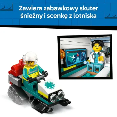 LEGO City Samolot pogotowia ratunkowego 60465