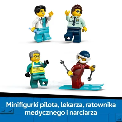LEGO City Samolot pogotowia ratunkowego 60465