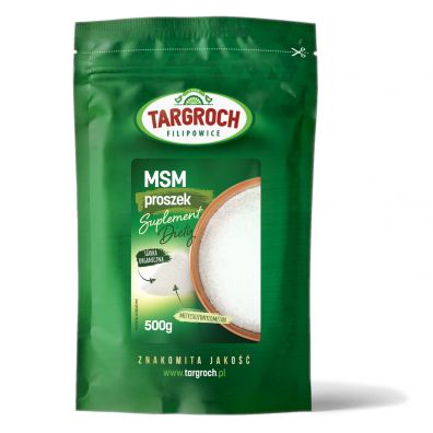 Targroch MSM proszek siarka organiczna - Suplement diety 500 g