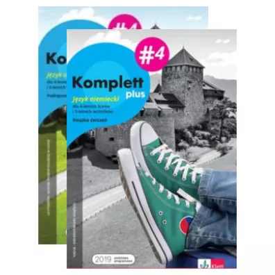Pakiet Komplett plus 4. Podr�cznik i ksi��ka �wicze� dla 4-letnich lice�w i 5-letnich technik�w