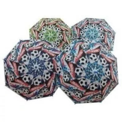 Parasol dziecicy z gwizdkiem Football mix