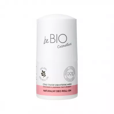 beBIO Ewa Chodakowska Naturalny dezodorant w kulce Chia i Kwiat Japoskiej Wini 50 ml