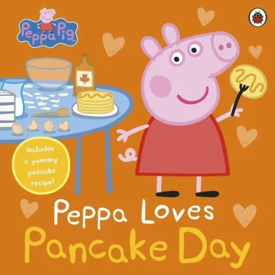 Peppa loves Pancake Day. Peppa Pig wer. angielska