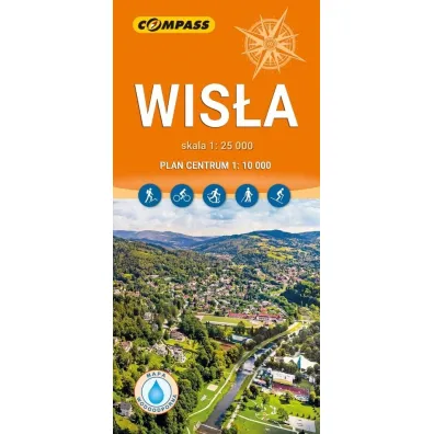 Wis�a. Mapa turystyczna w skali 1:10 000