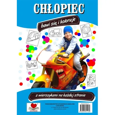Ch�opiec bawi si� i koloruje - Agnieszka Wile�ska