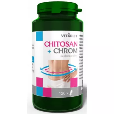 Vitadiet Chitosan + Chrom - suplement diety 120 kaps.