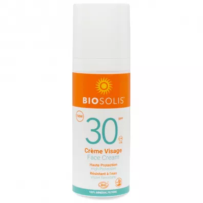 Biosolis Krem przeciws�oneczny do twarzy przeciwzmarszczkowy SPF30 eco 50 ml