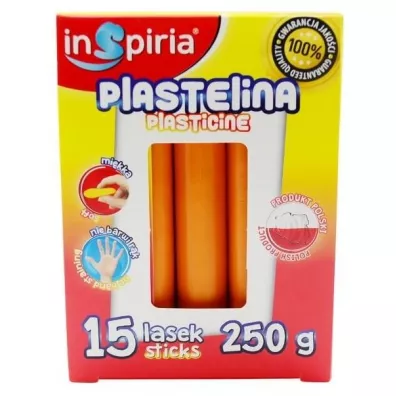 InSpiria Plastelina pomara�czowa 250g