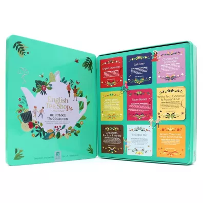 English Tea Shop Organic Mega zestaw herbat i herbatek codziennych (the ultimate - 9 smak�w) 72 x 1.8 g Bio