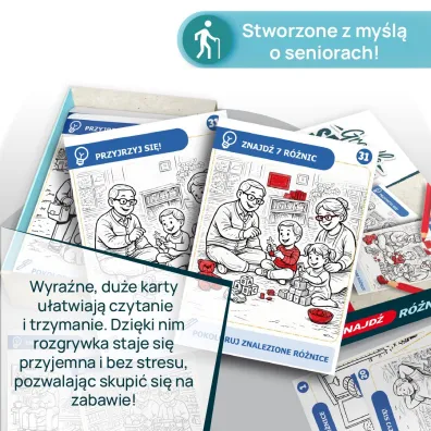 Gra dla Seniora. Znajd� R�nice Kangur
