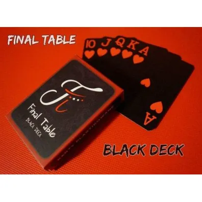 Final Table. Black Deck
