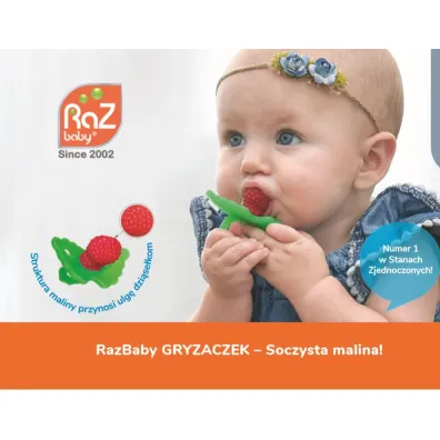 RaZ Baby Gryzak soczysta malina niebieski