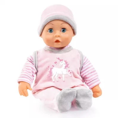 Lalka First Words Baby r�owa z akcesoriami Bayer