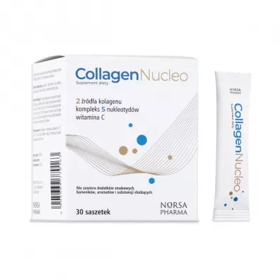 Norsa Pharma Collagen Nucleo Suplement diety 30 sasz.