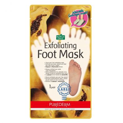 Purederm Exfoliating Foot Mask zuszczajca maska do stp Large 40 ml