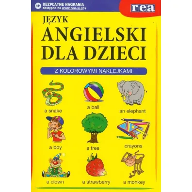Angielski dla dzieci. Z kolorowymi naklejkami - Gabrielle Smith-Dluha, Pavlin, Veronika Moravkova, Samalikova Pavlina
