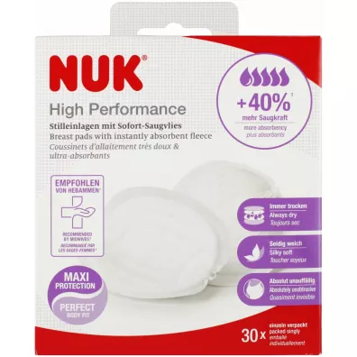 Nuk Wkadki laktacyjne higieniczne Performance 30 szt.
