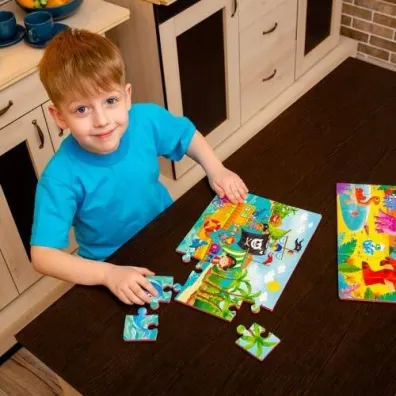 Puzzle piankowe 24 el. Zabawne obrazki. Piraci Roter Kafer