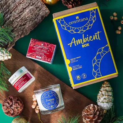 Orientana Zestaw Ambient Box: krem do twarzy i wieca