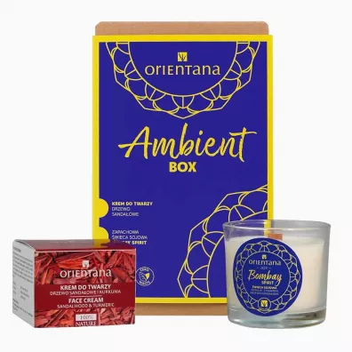 Orientana Zestaw Ambient Box: krem do twarzy i wieca