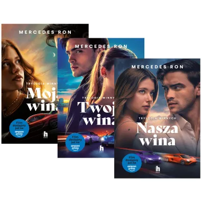 Pakiet Trylogia winnych. Tomy 1-3: Moja wina, Twoja wina, Nasza wina. Wydanie filmowe