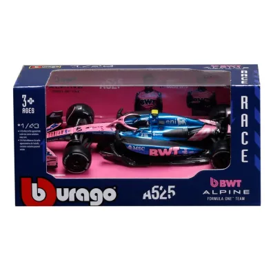 Bburago model 1:43 bolid f1 bwt alpine team a525 2025 franco colapinto 18-38257