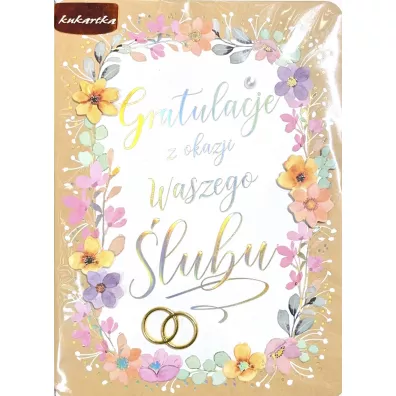Kukartka Karnet Gratulacje