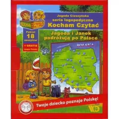 Kocham Czyta� 31-48 komplet Jagoda i Janek podr�uj� po Polsce - Jagoda Cieszy�ska
