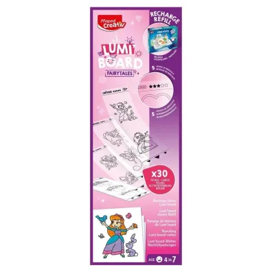 Creativ. Tablica Lumi Board zestaw uzupe�niaj�cy. Wr�ki Maped