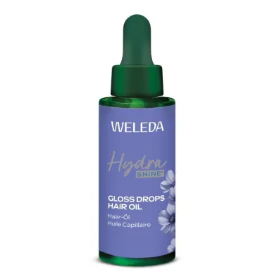 Weleda Hydra Shine Gloss Drops Hair Oil olejek do w�os�w 30 ml