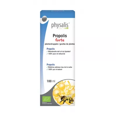 Physalis Propolis forte ekstrakt w kroplach Suplement diety 100 ml Bio