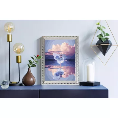 Twoje Hobby Malowanie po numerach - Odbicie lekko�ci 40x50cm