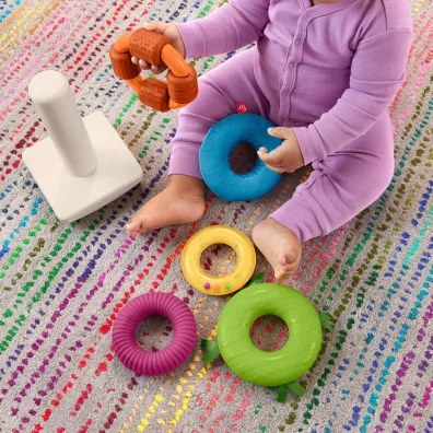 Fisher-Price. Piramidka sensoryczna HXK47 Mattel