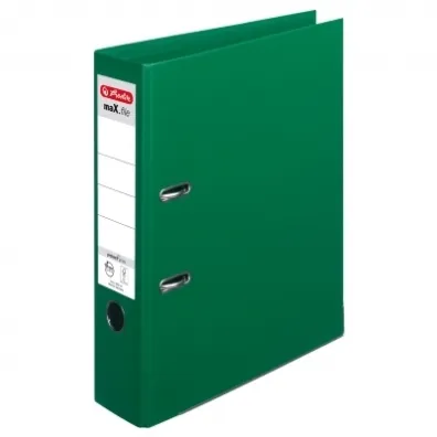 Herlitz Segregator A4/8cm maX.file protect plus zielony