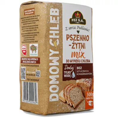 Pzz Mieszanka do wypieku chleba Pszenno-ytnia 500 g